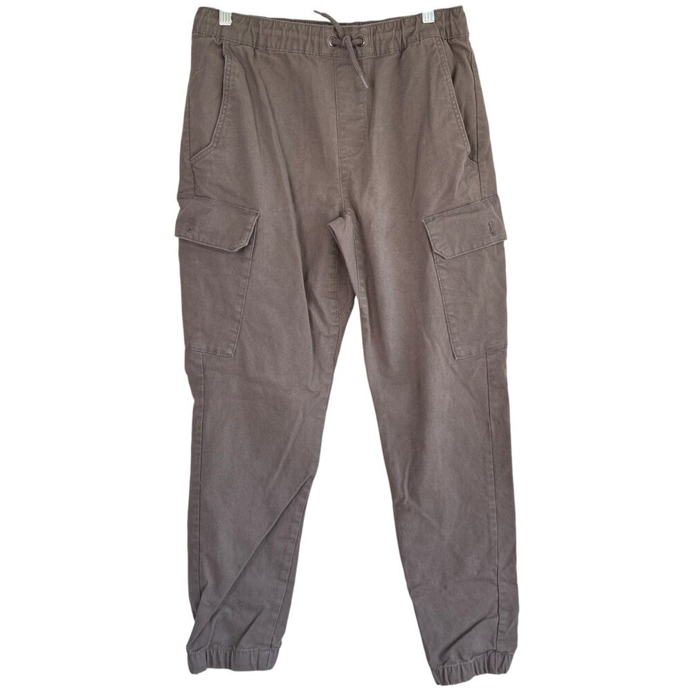 Airwalk Mens Cargo Jogger Pants Taupe Size Small Streetwear Workwear Skater‎